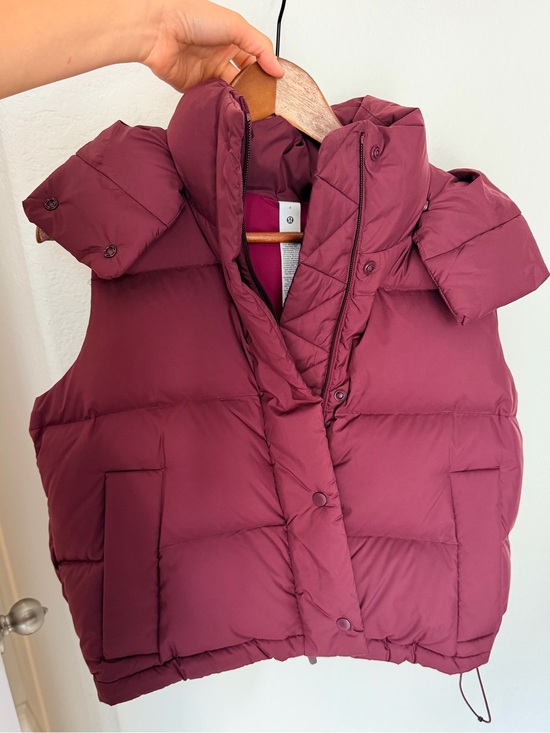 lululemon athletica Jackets & Blazers - Wunder Puff Cropped Vest size 4 Garner Deluxe